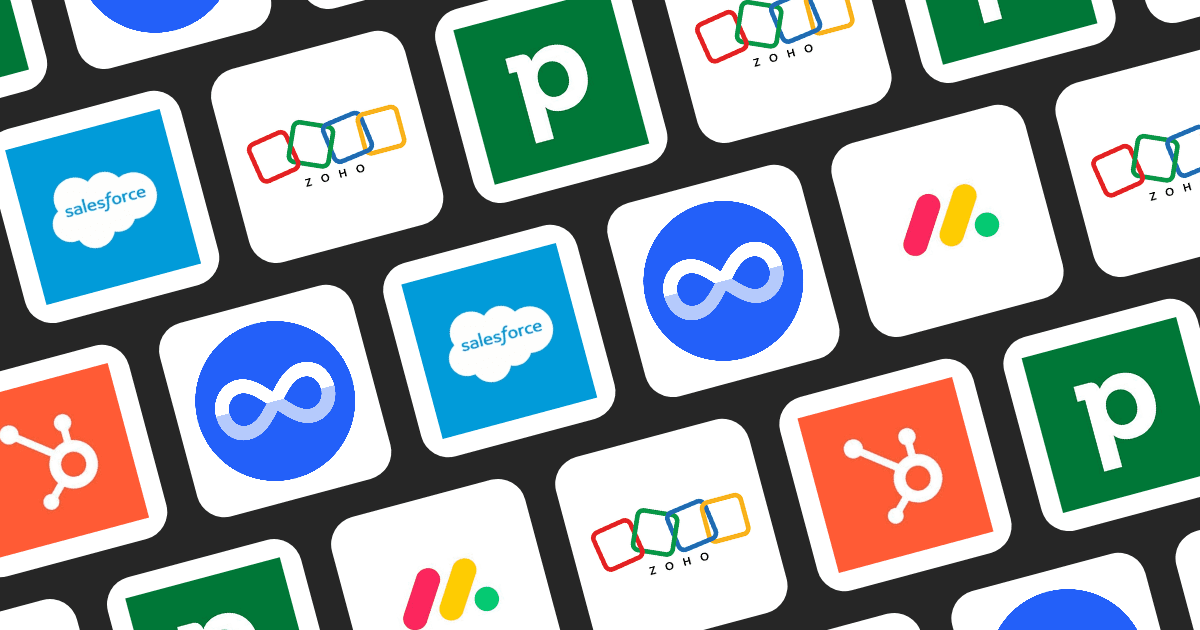 A grid showcasing various sales tracking software logos for 2026.