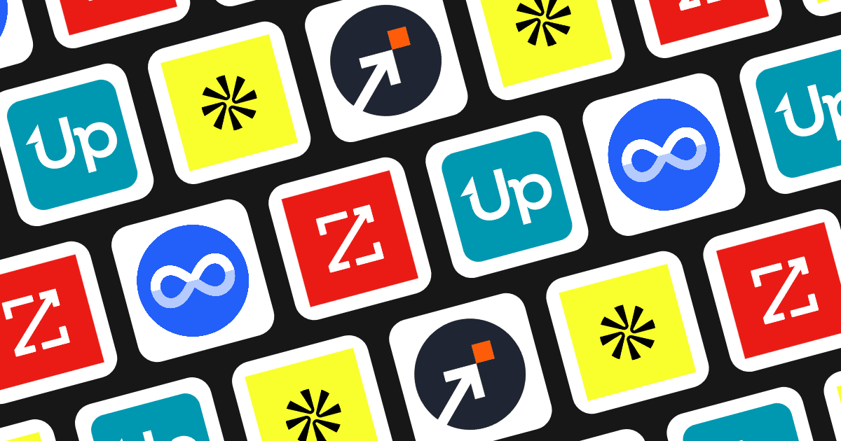 Logos of top B2B lead generation tools