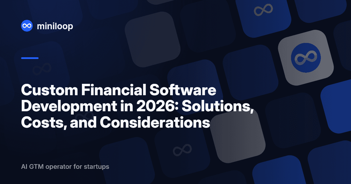 Abstract representation of financial software development