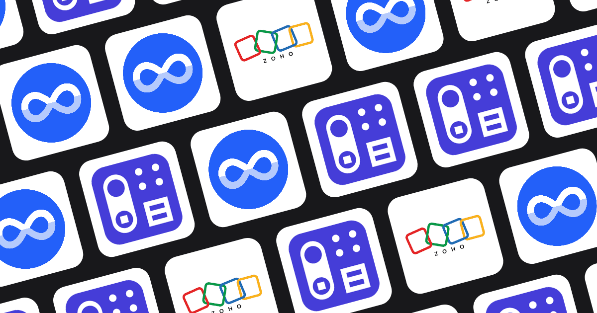 Logos of Zoho CRM, Capsule CRM, and Nivaloq in a comparison grid