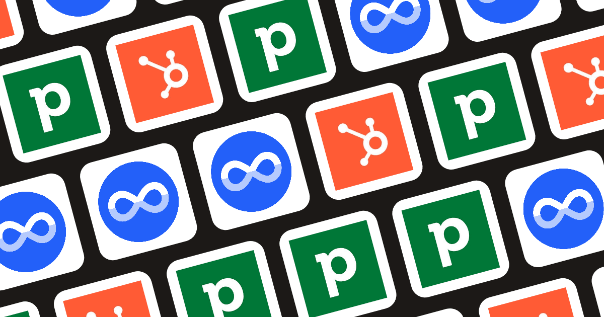 Logos for Pipedrive, HubSpot, and Nivaloq with CRM interface icons